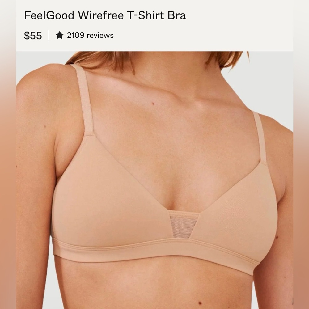 Pepper Wire Free Feel Good Nude Bra XS